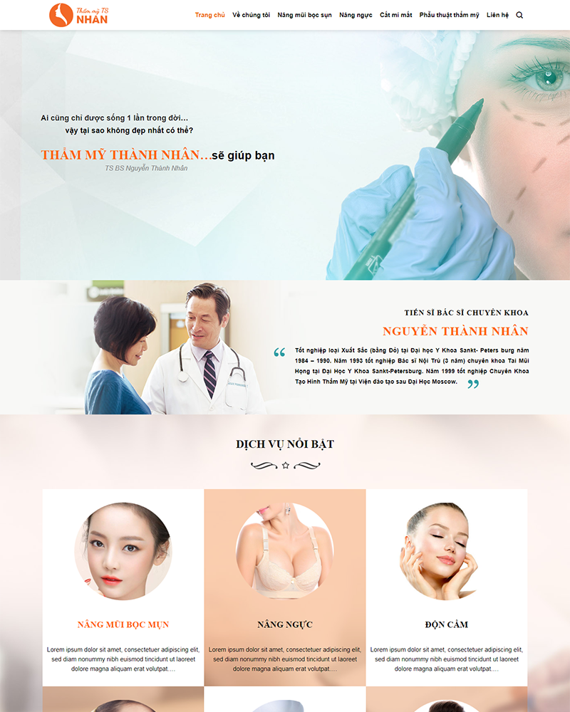 Mẫu website phòng khám — Source Code WordPress 49.000₫