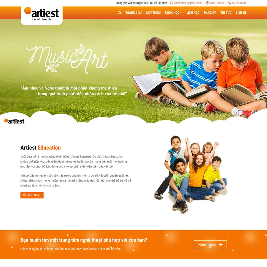 Mẫu website giáo dục — Source Code WordPress 49.000₫