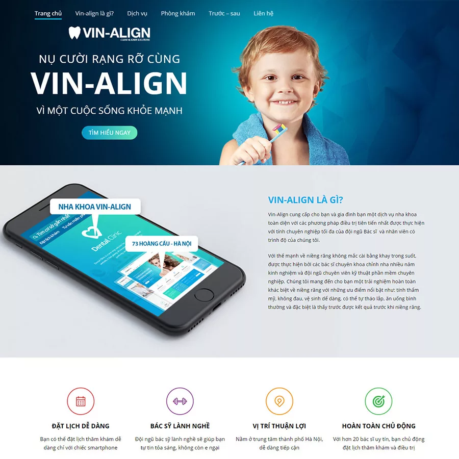 Mẫu website nha khoa — Source Code WordPress 49.000₫